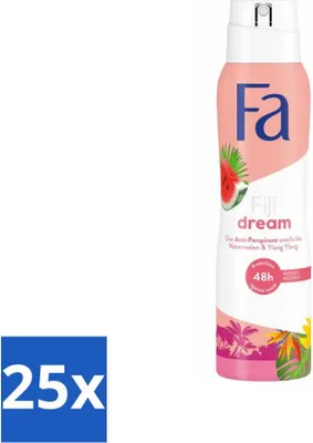 Obrázok produktu pre Fa dezodorant v spreji Fiji Dream 150 ml - hodnotné balenie - 25 kusov