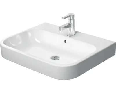 Zdjęcie produktu dla Umywalka do szafki DURAVIT ceramika sanitarna biała 65 x 50,5 x 17 cm 2318650000