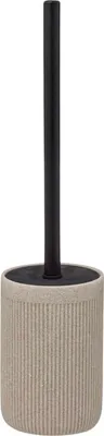 Produktbild von 5Five Toilettenburste im Halter „Onyx“ - beige - Polystone - 40 cm
