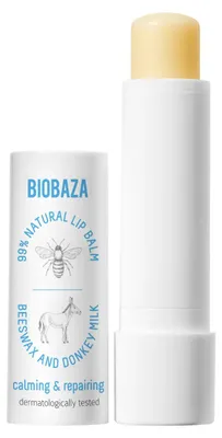 Produktbild von Biobaza, Bienenhonig und Eselsmilch, Lippenbalsam, 4,5 g
