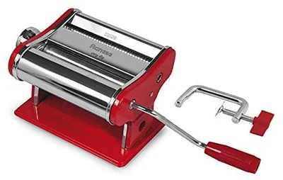 Produktbild von HABI 8409503 Nudelmaschine, 150 mm, rot, Edelstahl