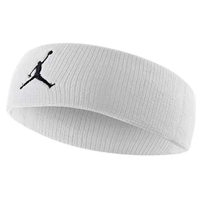 Produktbild von Nike Jordan Jumpman Headband 101 white/black