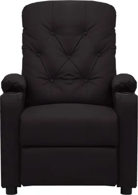 Produktbild von vidaXL Massagesessel Schwarz Kunstleder