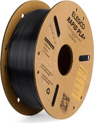 Produktbild von Elegoo Rapid PLA+ 1KG 1.75mm – Schwarz