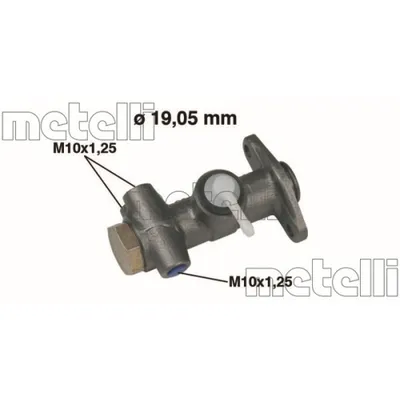 Produktbild von METELLI 05-0010 Bremszylinder Hauptbremszylinder für FIAT 500 Limousine 500 Kombi
