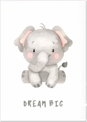 Produktbild von TPFLiving Kunstdruck LW-1324 (OHNE RAHMEN) Poster - Leinwand - Wandbild - Hochauflösender Giclée-Druck, langlebig und hochwertig - Bunte Tiere, Elefant, Löwe, Nilpferd, Giraffe, Zebra, Affe -  - Größe: 30x40cm