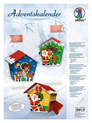 Produktbild von URSUS Geschenkboxen Adventskalender "Weihnachtsmann"