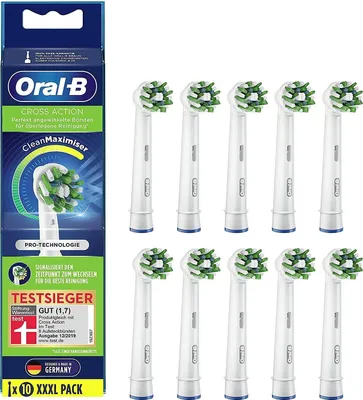 Produktbild von Oral-B Aufsteckbürsten CrossAction 10er CleanMaximizer