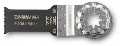 Produktbild von FEIN E-Cut Universal-Sägeblatt, Länge 55 mm, Breite 28 mm, VE 3 St, Aufnahme SL