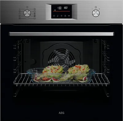 AEG NBU5P40SM Einbaubackofen Serie 5000 / SurroundCook® / Pyrolytische Selbstreinigung / Edelstahl mit Antifingerprint