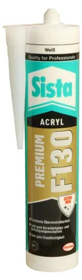 Produktbild von Henkel Sista F130 Premium Acryl, weiß, 300 ml