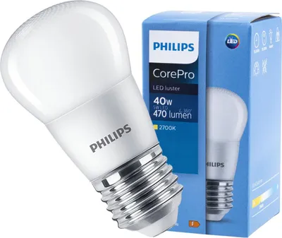 Imagen del producto de Philips PH-31242500, Lámpara LED CorePro, tipo "gota", 250 lúmenes, 2,8W, 2700K, casquillo E27