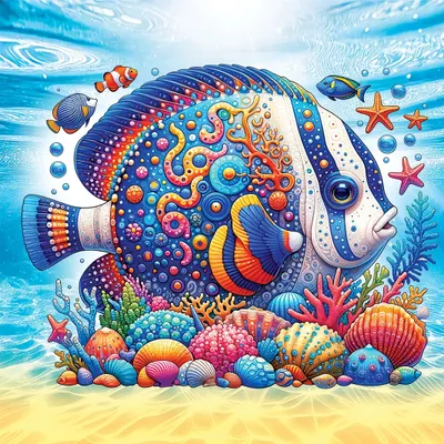 Immagine prodotto di Pesce esotico 250 puzzle in legno