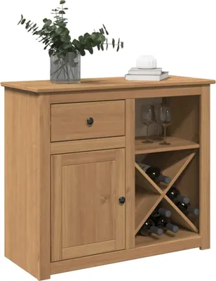 Obrázok produktu pre vidaXL Komoda so zásuvkami PANAMA 93 x 40 x 80 cm z masívneho borovicového dreva