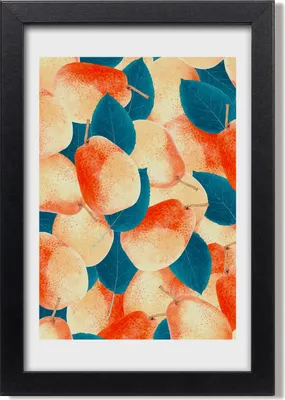 Produktbild von Bild 20x30 MDF-Rahmen, Wandkunst Birnen