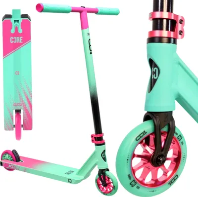 Produktbild von CORE CD1 Stunt Scooter Park 78cm Petrol/Pink