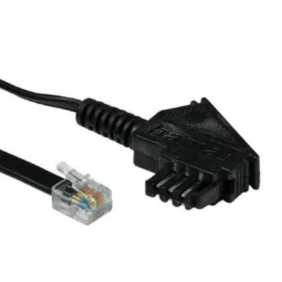 Produktbild von Hama - 44910 Anschlusskabel, TAE-N-Stecker - Modular-Stecker 6p6c, 3 m