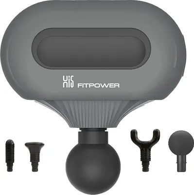 Produktbild von Hi5 FitPower Mini Massagepistole Massage Gun Vibrationsmassagegerät 3 Intensität Tragbar