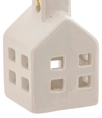Produktbild von Keramiksubjekt Haus H.6cm weiß