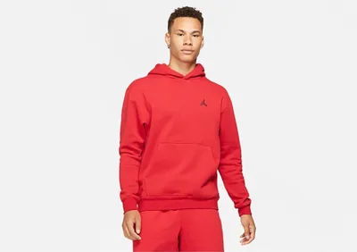 Produktbild von Nike M J Ess Flc Po Hoodie Gym Red Xl