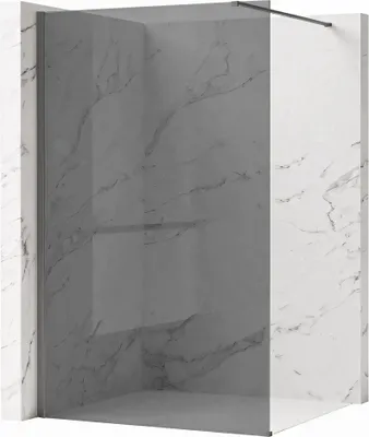 Produktbild von Duschwand Rea Flexi Grey 110 Titanium