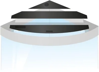 Image de Ensemble de joints pliables Juwel pour réservoir Trigon 350 (3 pièces)