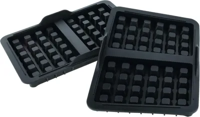 Produktbild von 2 Stück Waffeleinsatz für Heißluftfritteusen - Silikon, BPA-frei, spülmaschinenfest
