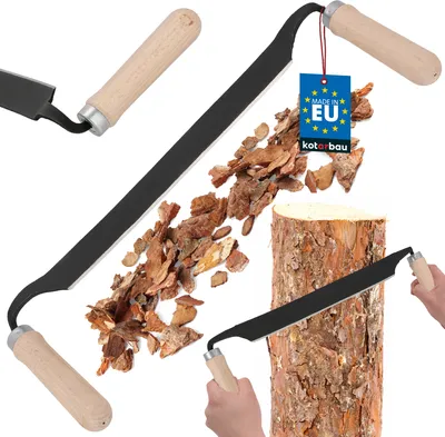 Produktbild von KOTARBAU® Geschmiedetes Zugmesser 280 mm Wagnermesser Ziehmesser für Holz