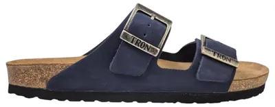 Produktbild von TRON by Finn Comfort Damen Pantolette Pampelonne Slim, blau, Gr.45