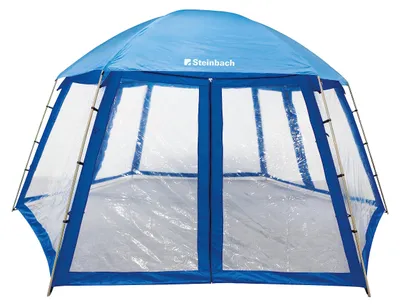 Produktbild von Steinbach 36420 Pooldach Aus Wasserabweisenden Stoff Mit Fenster