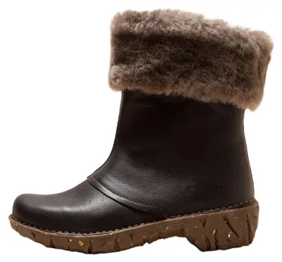 Image de El Naturalista Botte pour Femme N5412 NATURAL GRAIN BLACK/ YGGDRASIL Couleur Noir