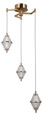 Obrázok produktu pre Závesné svietidlo LED 15W FUENTE PND-34395-3-HBR Italux