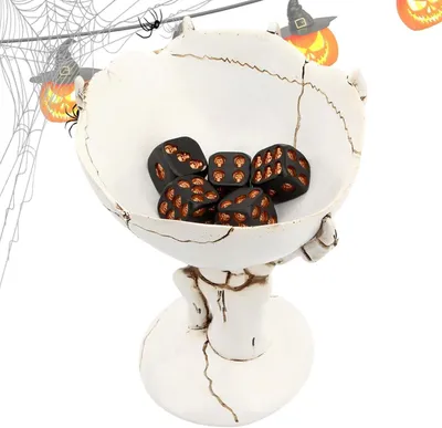 Produktbild von Skeletthand Bonbonschale Harz-Ornament Spukhaus-Requisite | Halloween-Servierschale für die Tisch- und Schreibtisch Heimdekoration, Spuk-Küchenaccessoires, gruselige Dekoration