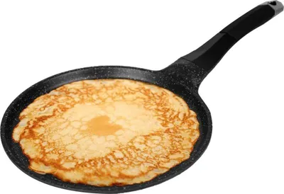 Image de Poêle à crêpe 28 cm Noir Royaltyline RLCP28M