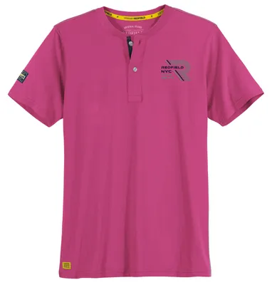 Produktbild von Redfield sportives Serafino T-Shirt Übergröße fuchsia