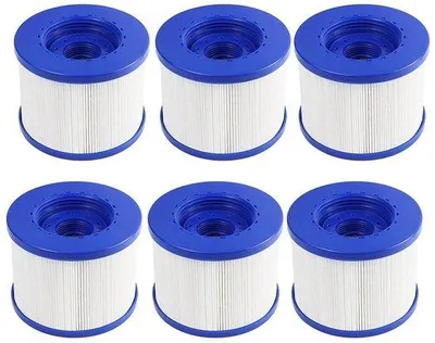 Produktbild von Famanu Filterkartuschen 6er Pack für Whirlpools - 104 mm