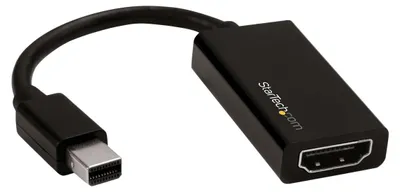 Image de StarTech.com MDP2HD4K60S câble vidéo et adaptateur 0,148 m Noir