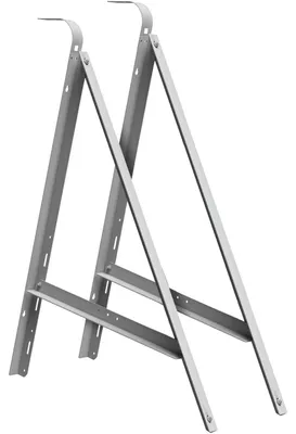 Produktbild von Anker A5651441, Solarmodul-Montagehalterung, Aluminium, Wand-montiert, Balcony-mounted, Grau, 30 - 45°, 1160 mm
