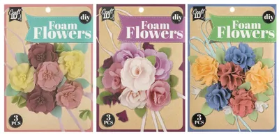 Image de Fabriquez vos propres fleurs en mousse