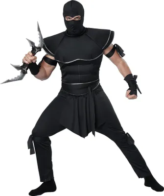 Produktbild von Dark Ninja Kostüm Größe: M