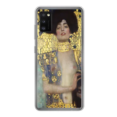 Produktbild von MuchoWow® Handyhülle Schutzhülle Hülle für Samsung Galaxy A41 Judith - Gustav Klimt Silikon Softcase Handy Hülle - Mobiltelefon