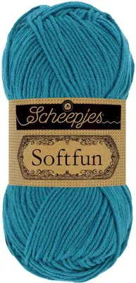 Produktbild von Scheepjes Softfun 50g 2649 Peacock