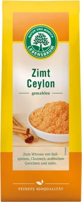 Produktbild von Lebensbaum 1542, Pulverförmige Gewürze, 50 g, Zimt, 52,1 g, 1 Stück(e)