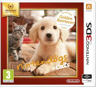 Produktbild von Nintendogs Retriever+Friends 3DS UK SELECTS