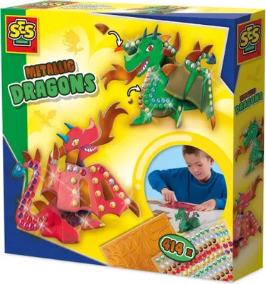 Produktbild von SES Metallic-Drache dekorieren 14296 42964