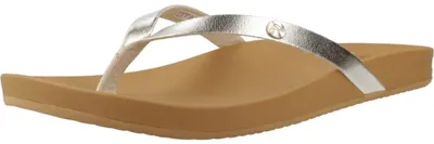 Produktbild von REEF W VISTA IVY Damen Slipper Gold mit gepolstertem Fußbett, bequem und leicht
