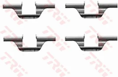 Produktbild von Trw Zubehörsatz, Scheibenbremsbelag Hinterachse PFK320