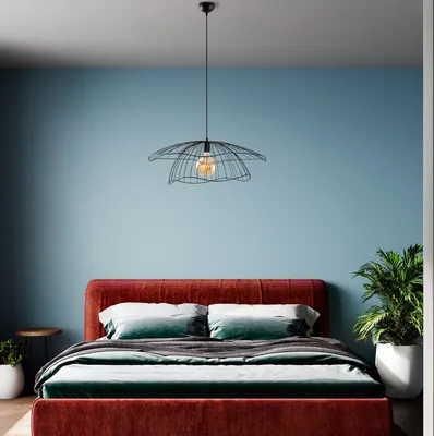 Produktbild von Opviq, Mantar - 6500 - Xl, Kronleuchter, Schwarz, Metallkörper, 70 x 70 x 124 cm