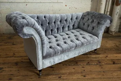 Obrázok produktu pre Dizajn Chesterfield Látkový gauč Chaise Lounge Čalúnenie  pohovky Chaiselongues