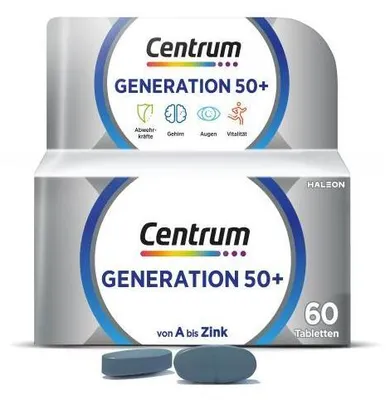 Produktbild von Centrum Generation 50+ Tabletten 60 St